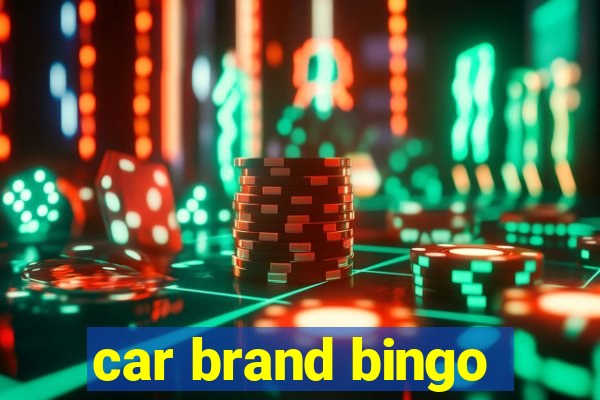 car brand bingo